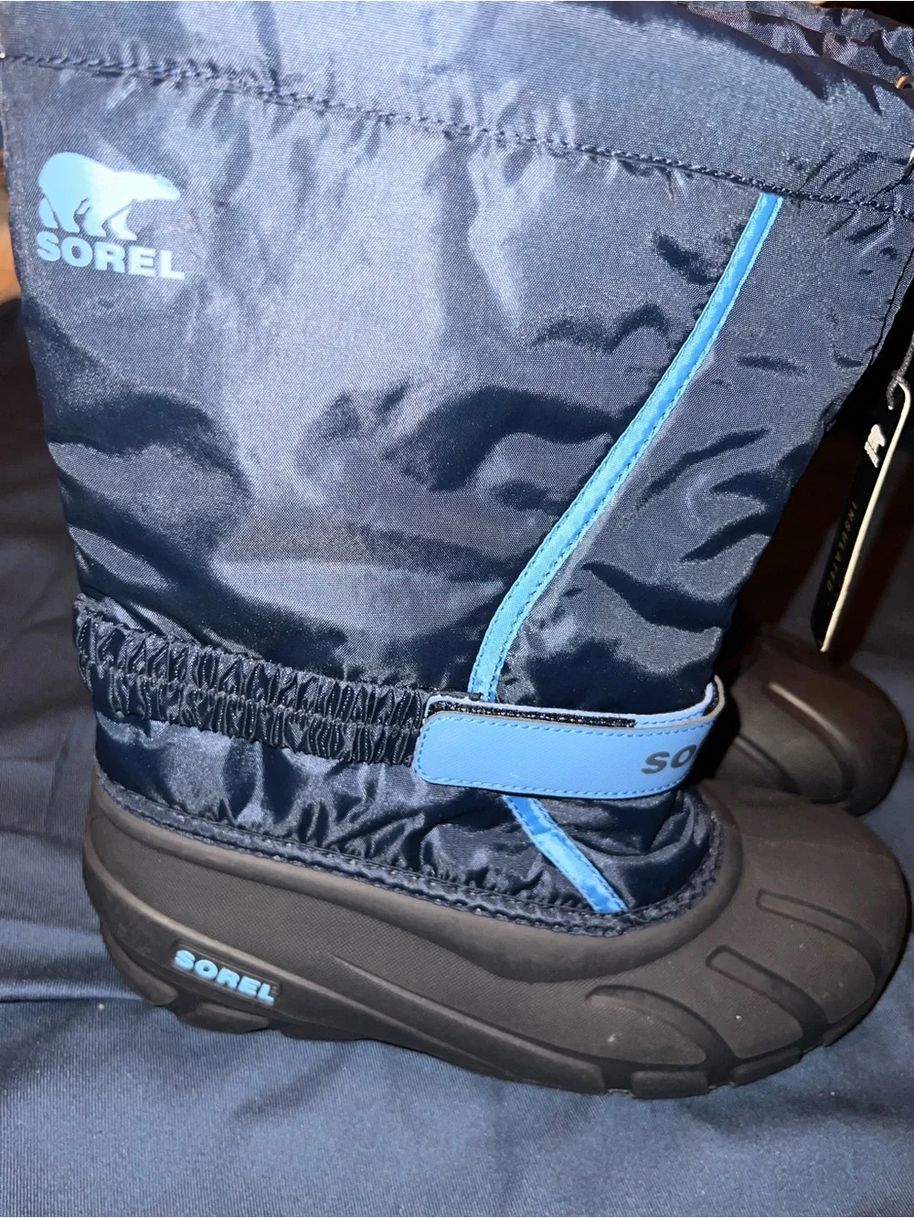 SOREL Flurry Weather Resistant Insulated Snow Boots.  Size Youth 7.  Brand new.